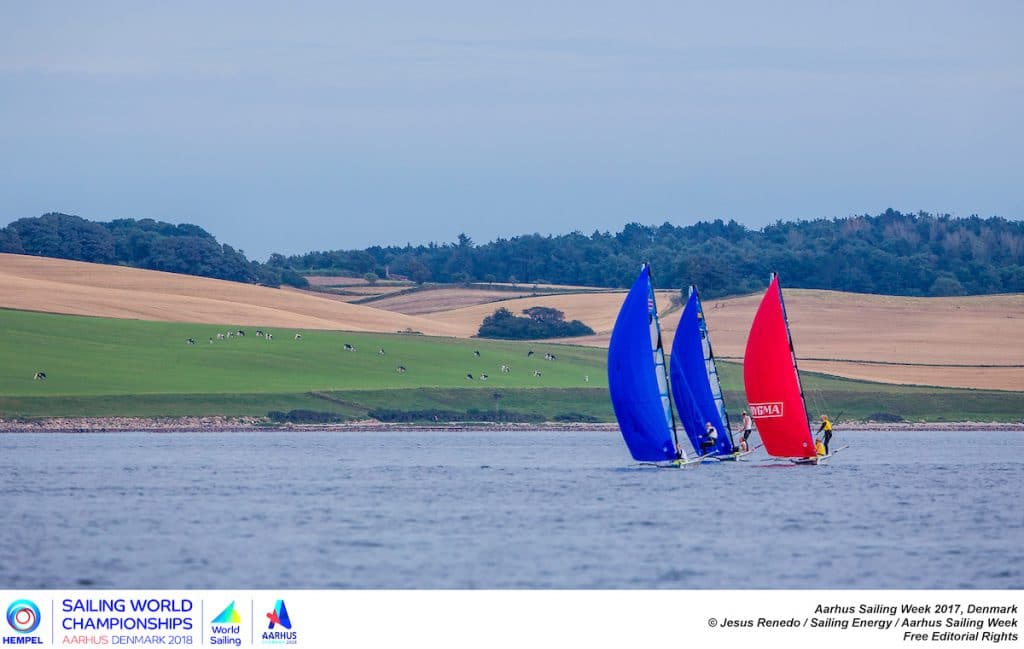 Die Sailing World Championships finden 2018 vor Aarhus statt. Photo © Jesús Renedo / Aarhus Sailing Week