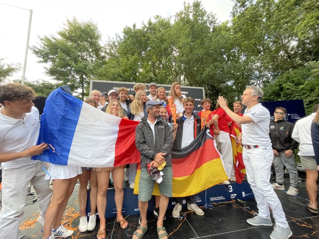 Team Deutschland bei der JWM 2022. Foto: DSV 