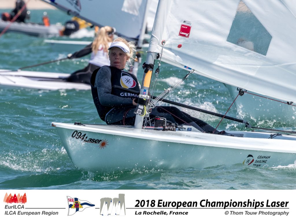 Svenja Weger arbeitete sich über die ganze Woche immer weiter nach vorne. Foto: Thom Touw 