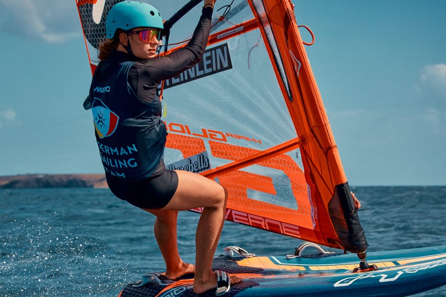 Sebastian Kördel ist Weltmeister im iQFOiL German Sailing Team