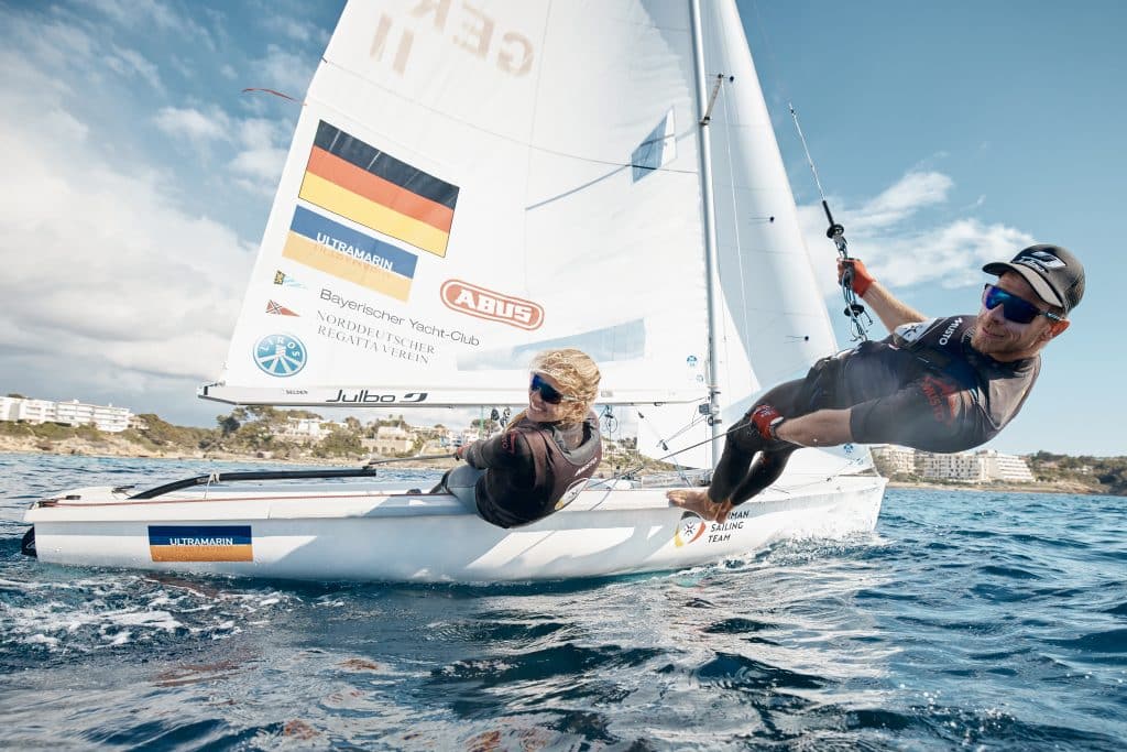 Luise Wanser und Philipp Autenrieth haben ihre Kampagne vor einem Jahr gestartet. Foto: DSV/Felix Diemer 