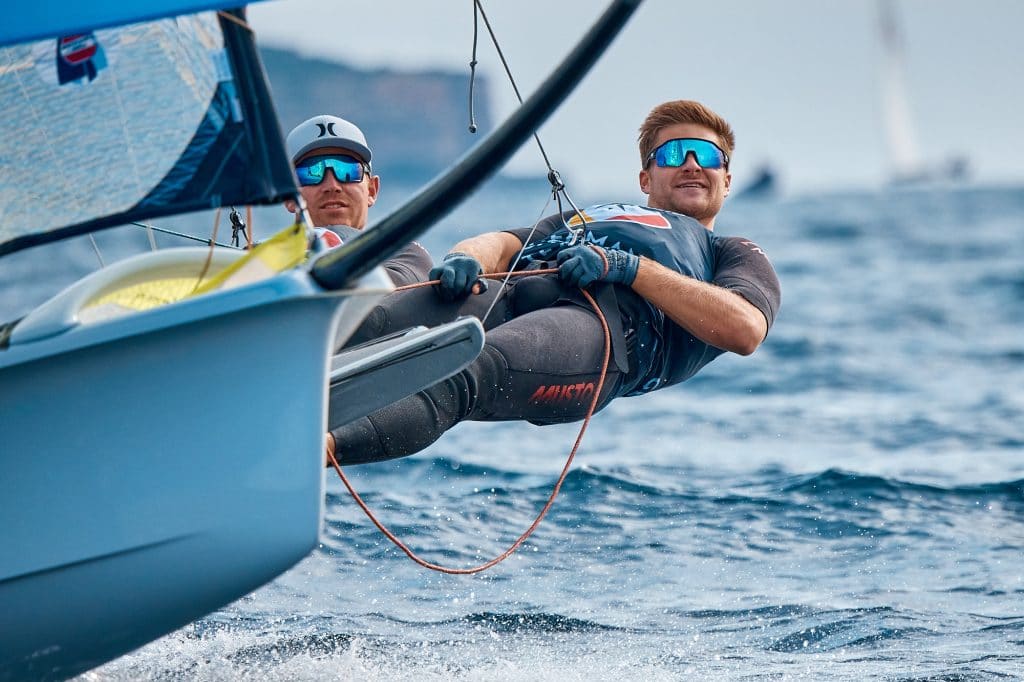 Jakob Meggendorfer und Andreas Spranger. Foto: DSV/Felix Diemer