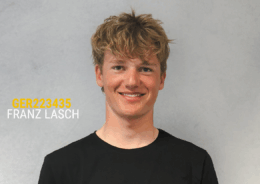 Portrait von Franz Lasch in schwarzem German Sailing Team Shirt