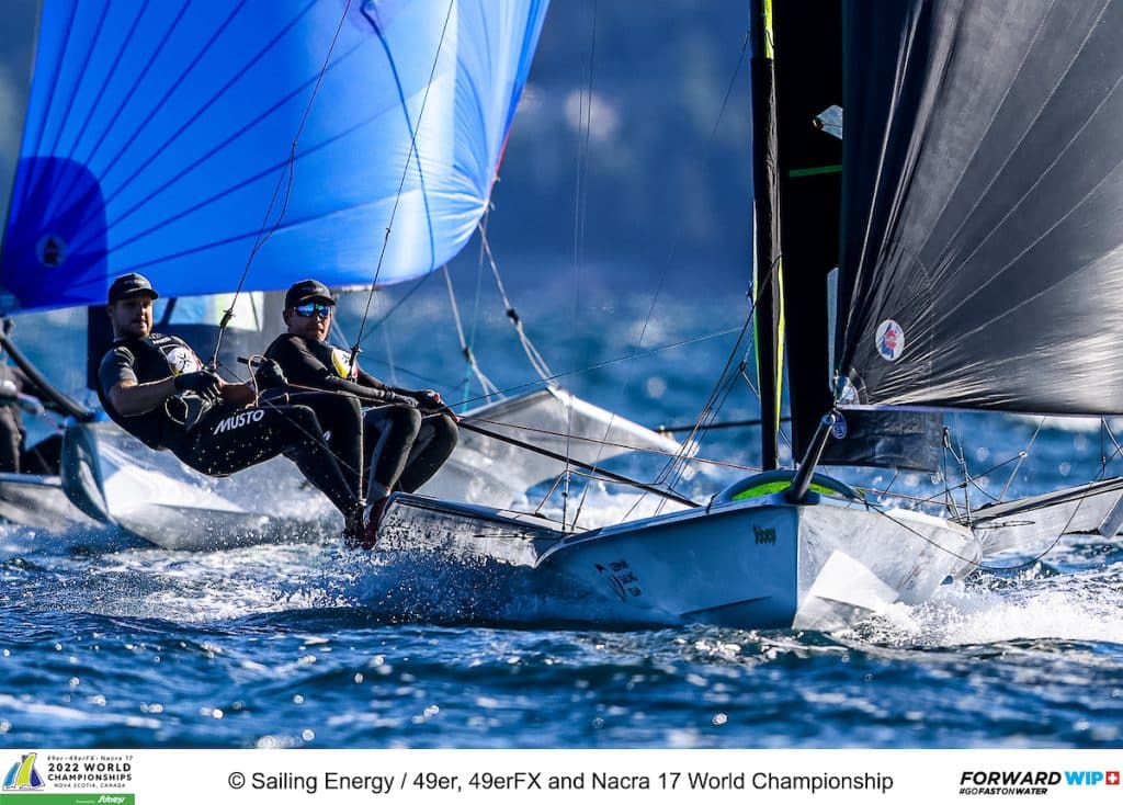 Jakob Meggendorfer und Andreas Spranger zeigten einen starken WM-Endspurt. Foto: SAILING ENERGY