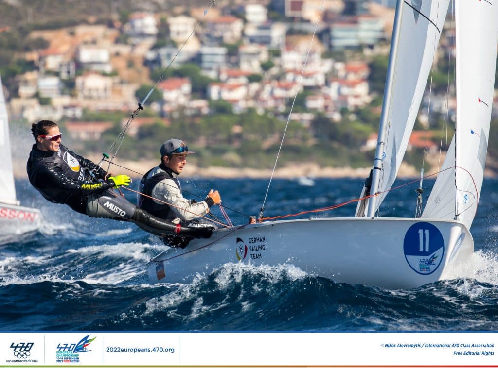 Simon Diesch und Anna Markfort erreichten bei ihrer ersten gemeinsamen WM Platz 5. Foto: Alenphoto