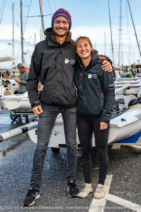 Theresa Löffler und Christo Hoerr. Foto: A. lelli