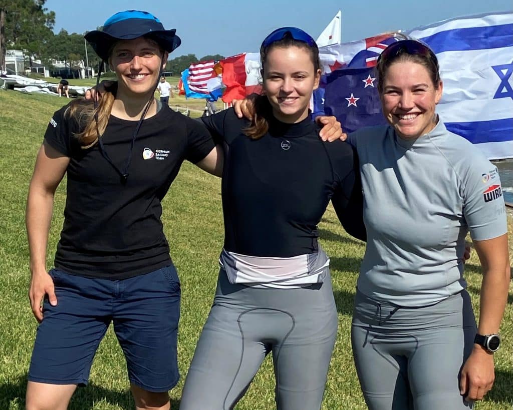 Bereit für die Weltmeisterschaft: Julia Büsselberg, Amaya Escudero und Hannah Anderssohn. Foto: Martina Escudero-Wolf