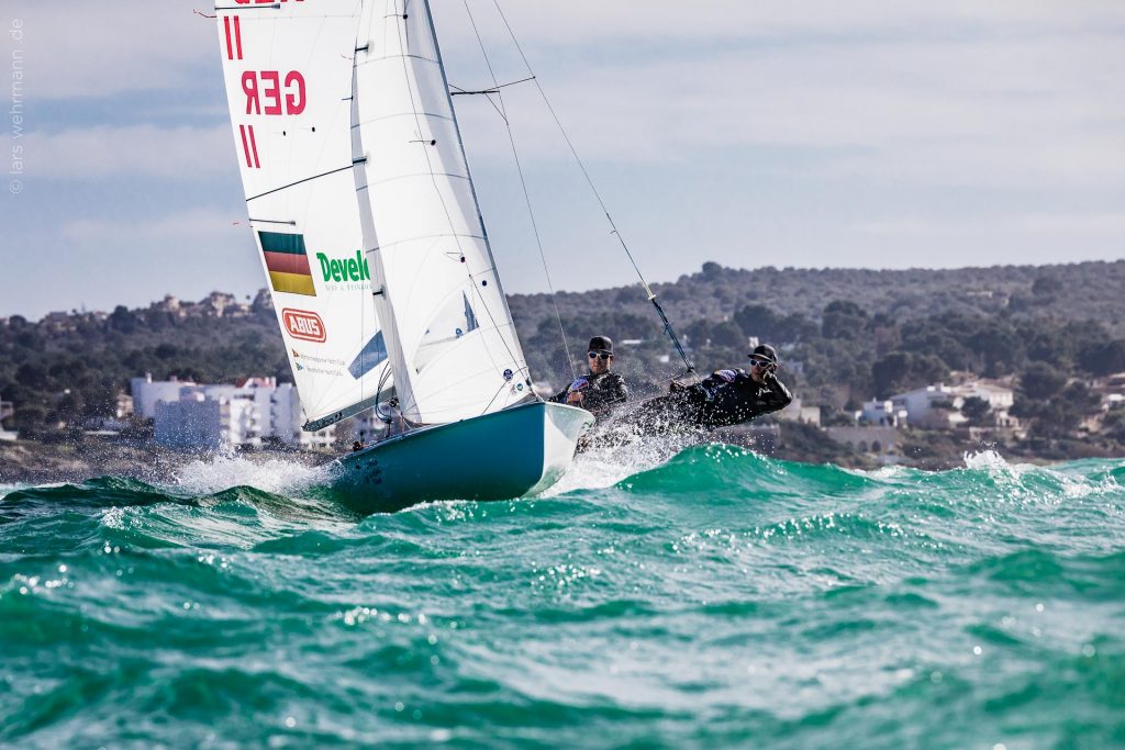 Platz 4 bei der Trofeo Princesa Sofia für Simon Diesch und Philipp Autenrieth