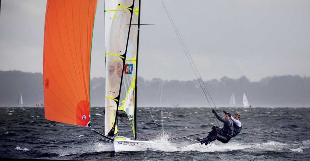 Erik Heil und Thomas Plößel bei der Kieler Woche 208. Foto: Felix Diemer 