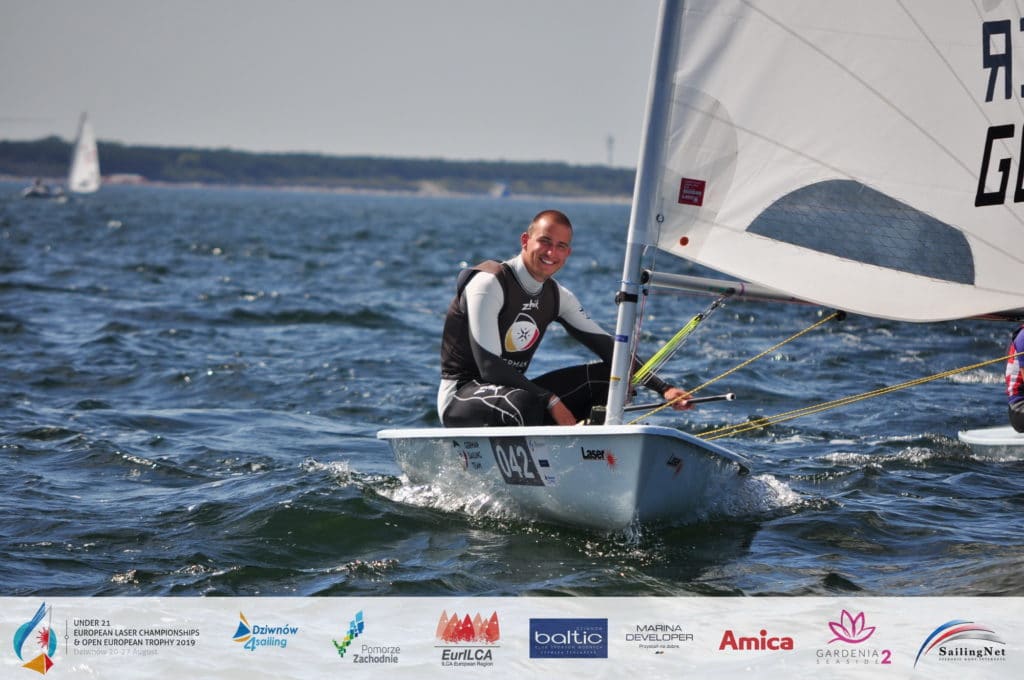 Nico Naujock bei der U21-EM vor Gdynia. Foto: Robert Hajduk