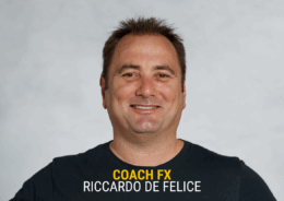 Portrait des 49er FX Trainers Riccardo de Felice