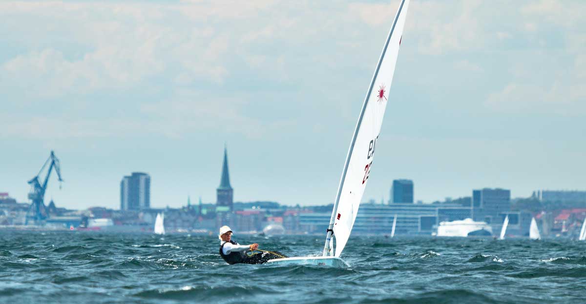 Svenja Weger beim Training vor Aarhus. Foto: Tobias Krüger