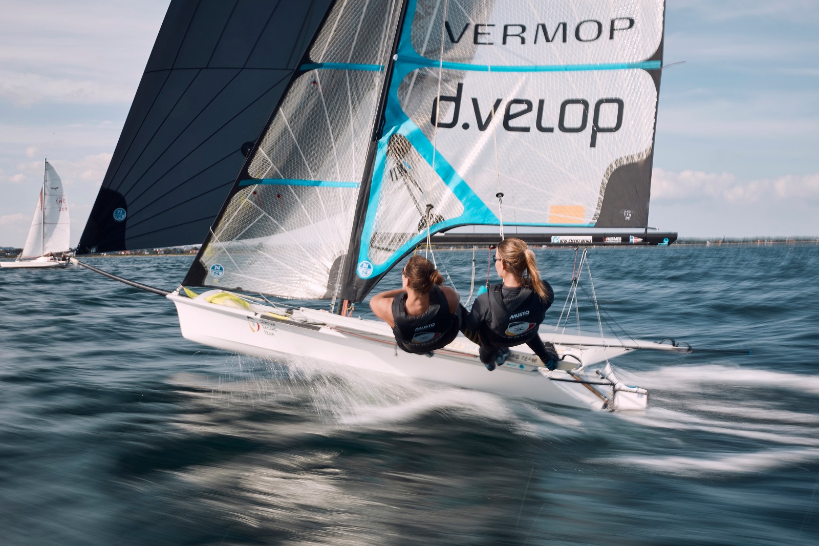 Tina Lutz und Susann Beucke beim Trainign vor Aarhus. Foto: Felix Diemer